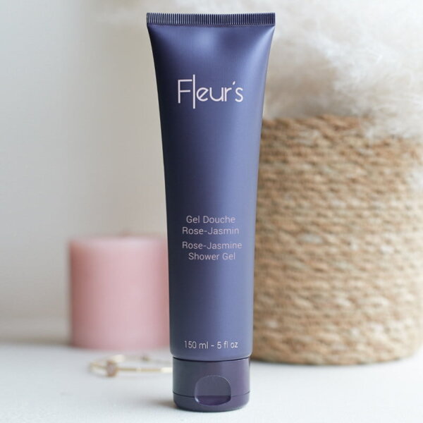 Fleur's - Gel Douche Rose-Jasmin - Gel Doccia Rosa-Gelsomino