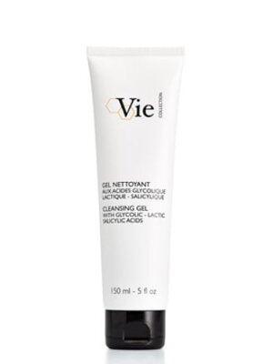 Vie Collection - GEL NETTOYANT - Detergente Viso con Acidi Glicolico, Lattico e Salicilico