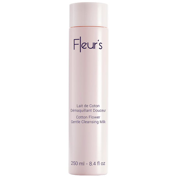 Fleur's - Lait de Coton Démaquillant Douceur - Latte Detergente Delicato Viso